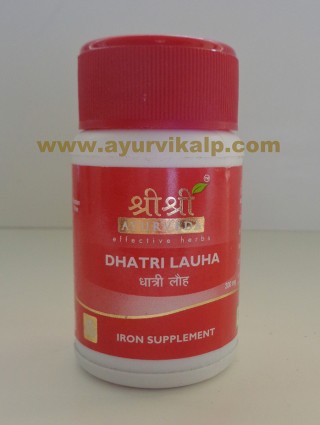 Sri Sri Ayurveda, DHATRI LAUHA, 30 Tablets, Iron Supplement
